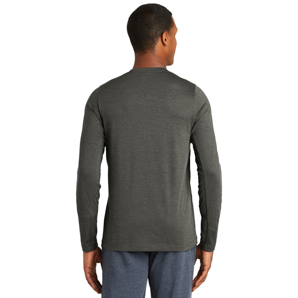 New Era® Series Performance Long Sleeve Men's Crew Tee