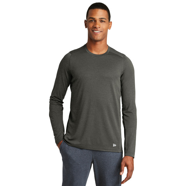 New Era® Series Performance Long Sleeve Men's Crew Tee