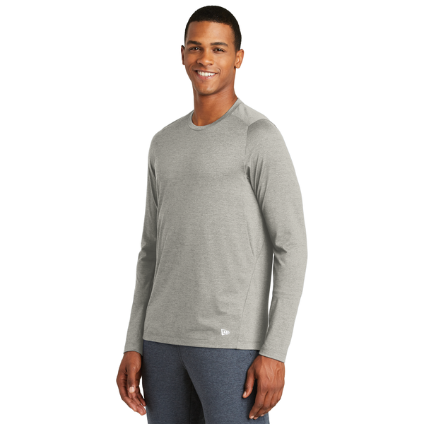 New Era® Series Performance Long Sleeve Men's Crew Tee