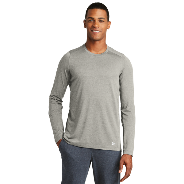 New Era® Series Performance Long Sleeve Men's Crew Tee