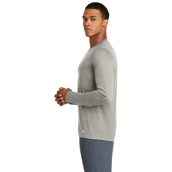 New Era® Series Performance Long Sleeve Men's Crew Tee