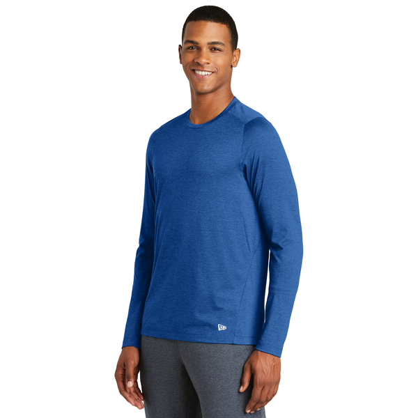 New Era® Series Performance Long Sleeve Men's Crew Tee