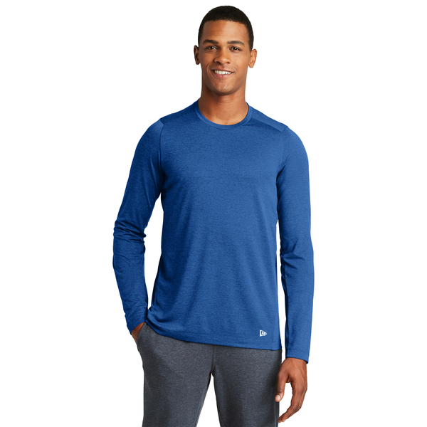 New Era® Series Performance Long Sleeve Men's Crew Tee