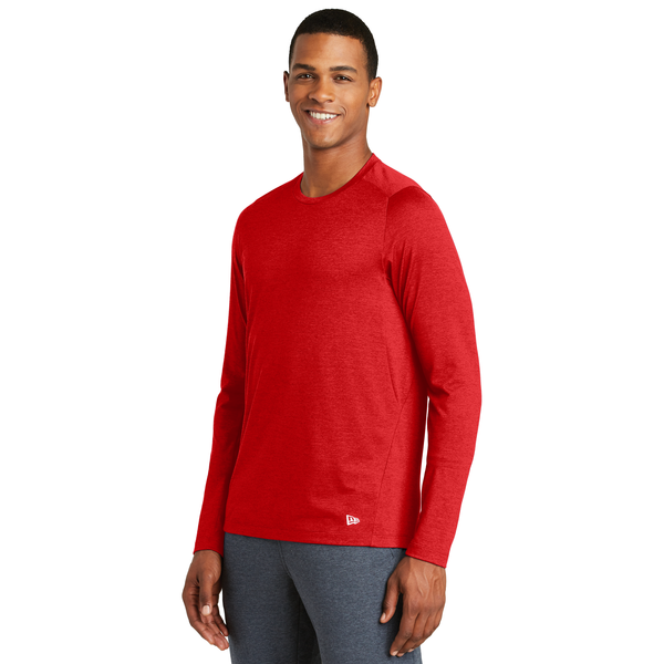 New Era® Series Performance Long Sleeve Men's Crew Tee