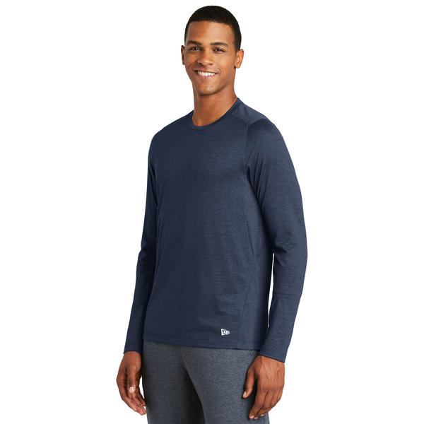 New Era® Series Performance Long Sleeve Men's Crew Tee