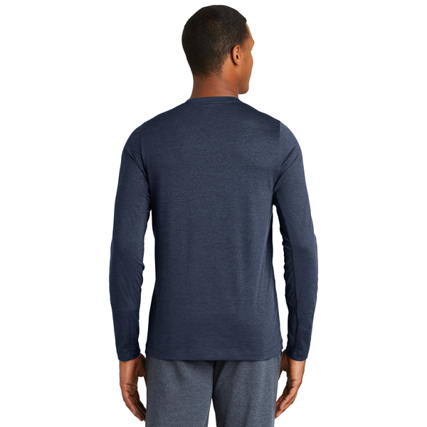 New Era® Series Performance Long Sleeve Men's Crew Tee