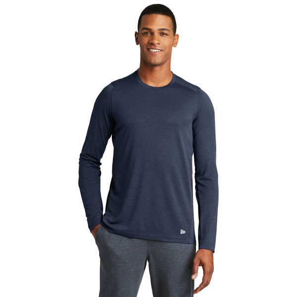 New Era® Series Performance Long Sleeve Men's Crew Tee