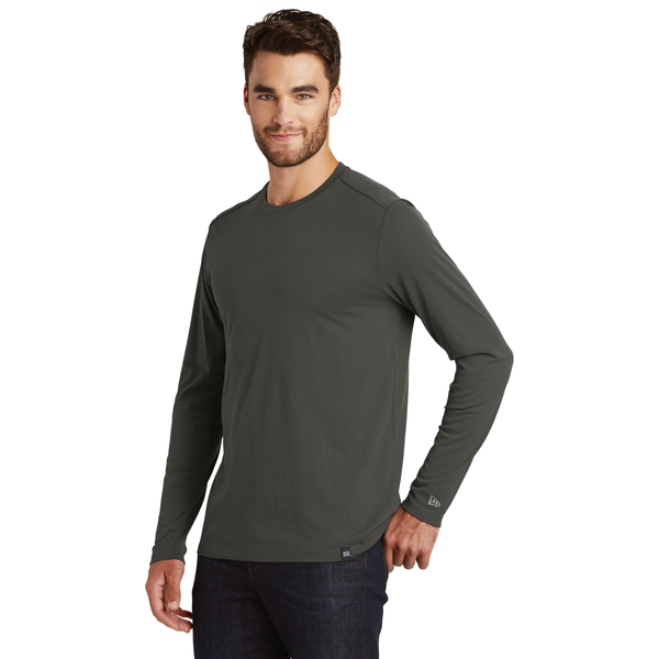 New Era® Heritage Blend Long Sleeve Men's Crew Tee