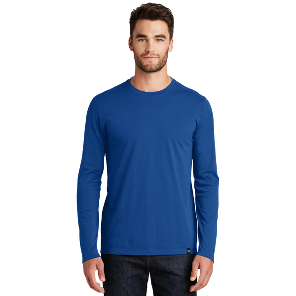 New Era® Heritage Blend Long Sleeve Men's Crew Tee