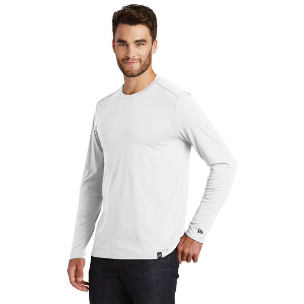 New Era® Heritage Blend Long Sleeve Men's Crew Tee