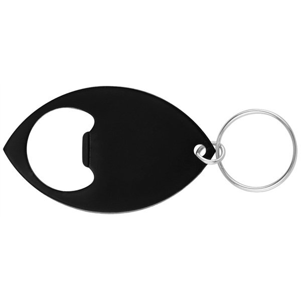 Football Aluminum Bottle Opener Key Chain
