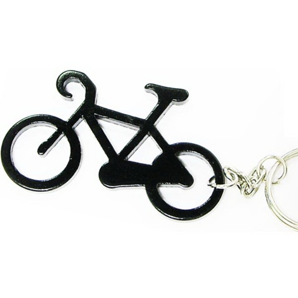 Bicycle Aluminum Bottle Opener Key Chain