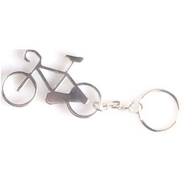 Bicycle Aluminum Bottle Opener Key Chain