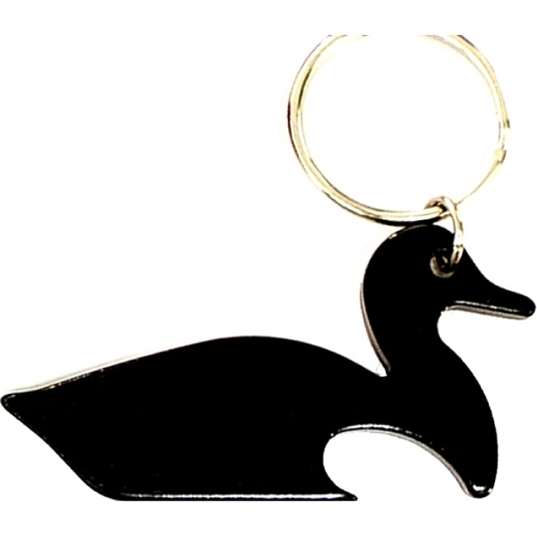 Duck Aluminum Bottle Opener Key Chain
