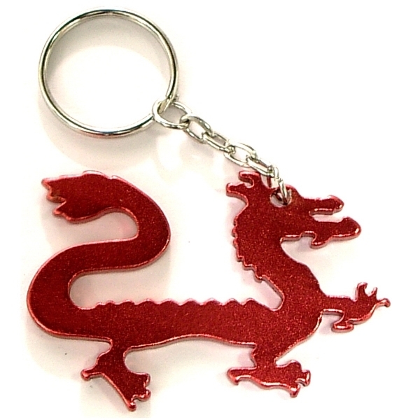 Dragon Aluminum Bottle Opener Key Chain