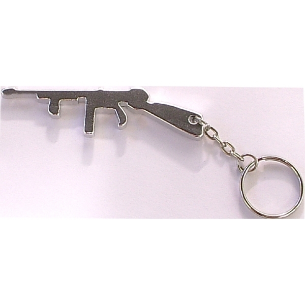 Rifle Aluminum Bottle Opener Key Chain