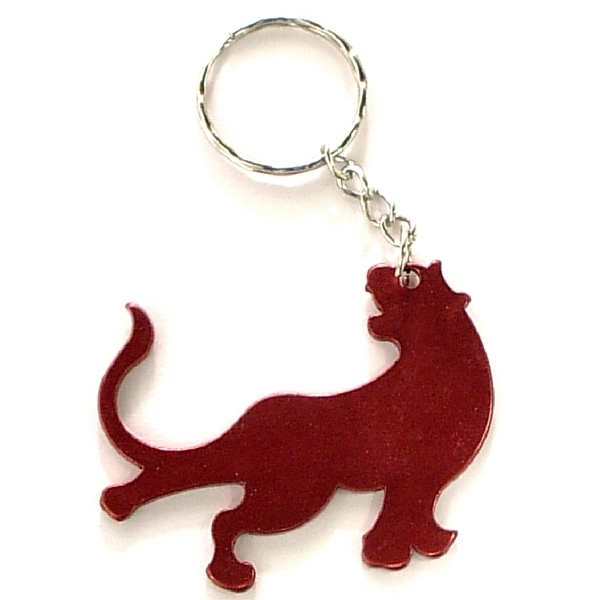 Tiger Aluminum Bottle Opener Key Chain