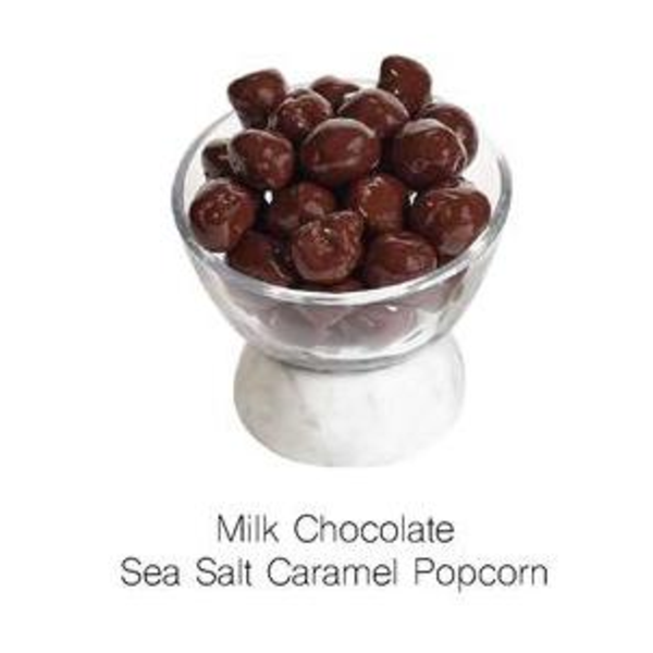 Le Petit Treats, Milk Chocolate Sea Salt Caramel Popcorn
