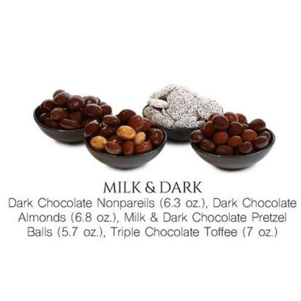 De Lux Combos, 4 Milk & Dark Treats w/ Sleeve Wrap