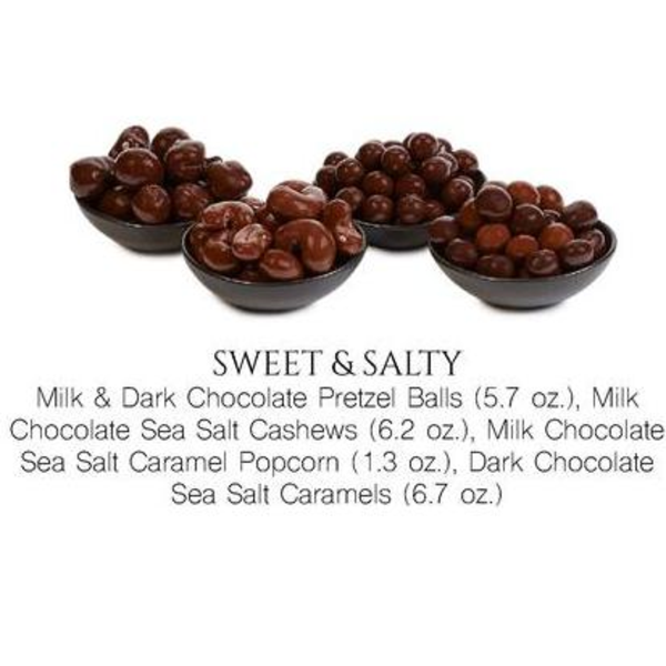 De Lux Combos, 4 Sweet & Salty Treats w/ Buckle Wrap