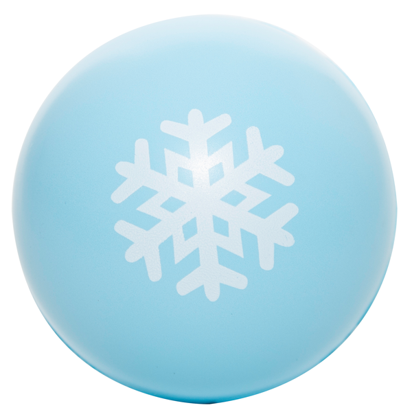 Snowflake Holiday Stress Reliever Ball