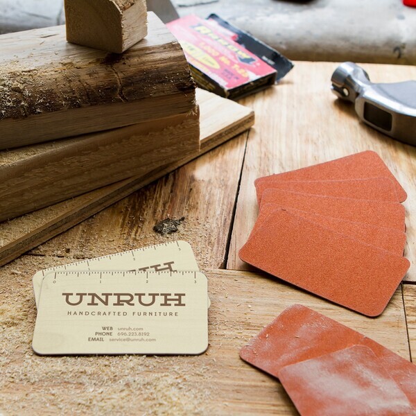 Business Card Emery Board