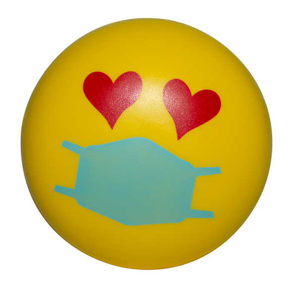 Love Emoji PPE Mask Stress Reliever