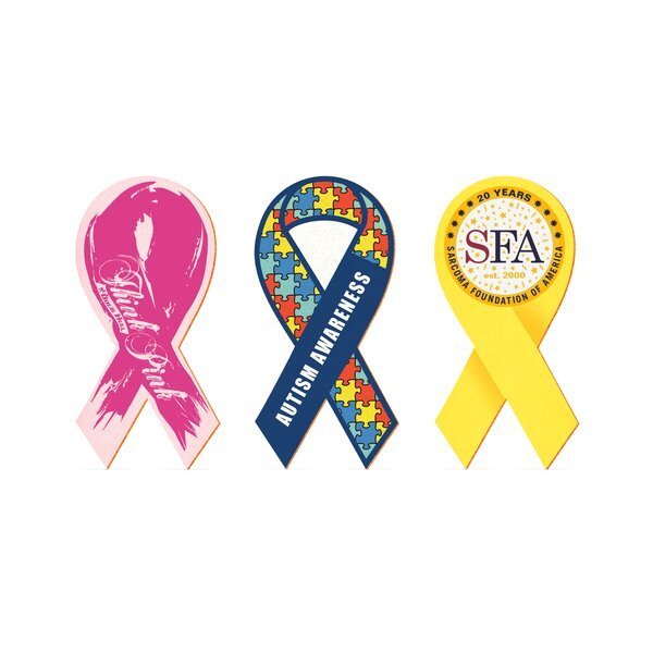 Ribbon Shaped Emery Board, Full Color Imprint