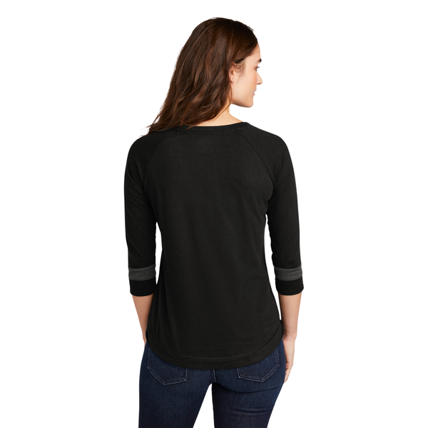 New Era® Tri-Blend 3/4 Sleeve Ladies' Tee