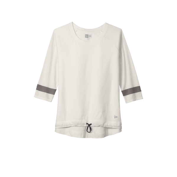 New Era® Tri-Blend 3/4 Sleeve Ladies' Tee