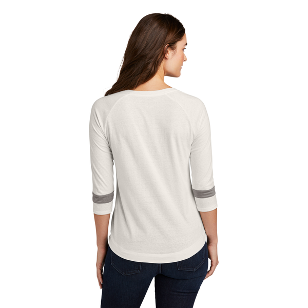 New Era® Tri-Blend 3/4 Sleeve Ladies' Tee
