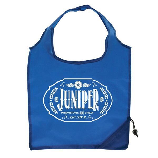 Capri Foldaway Polyester Shopping Tote Bag