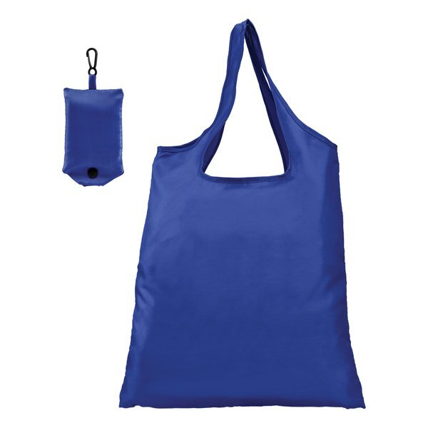 Santorini Polyester Foldaway Shopping Tote Bag