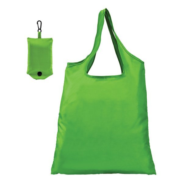 Santorini Polyester Foldaway Shopping Tote Bag