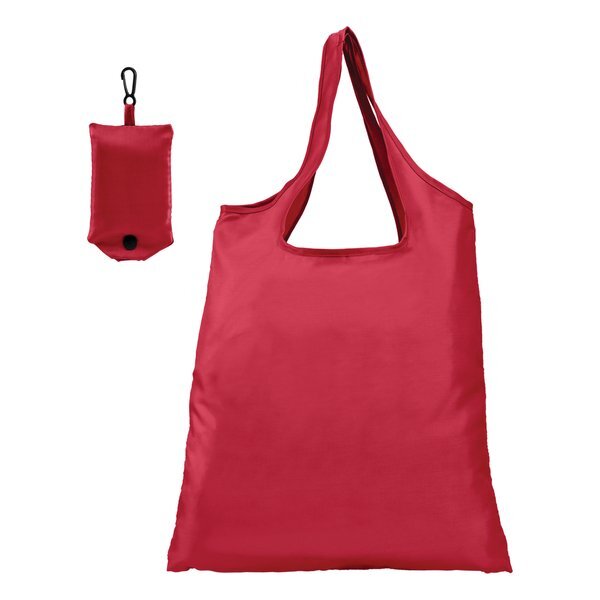 Santorini Polyester Foldaway Shopping Tote Bag