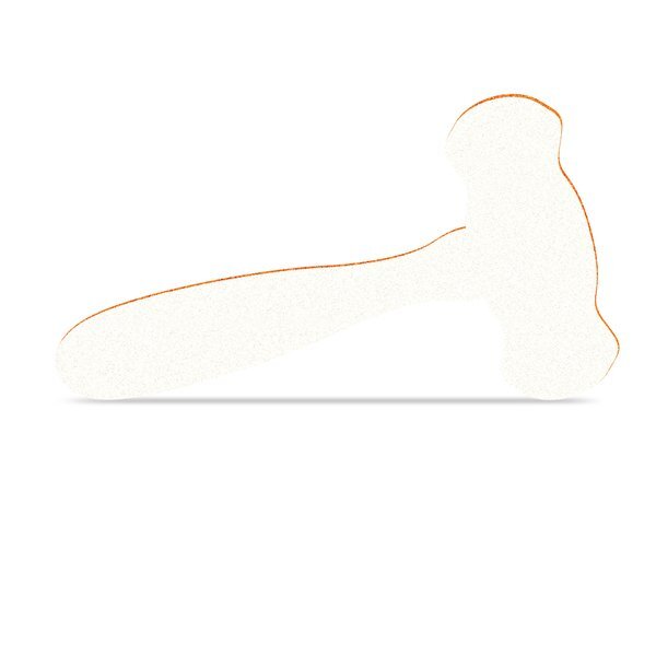 Gavel Emery Board, Full Color Imprint