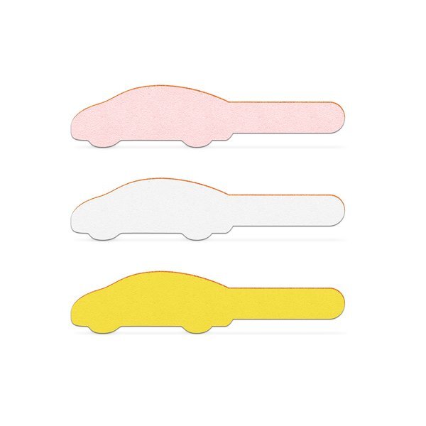 Horizontal Car Emery Board, Full Color Imprint