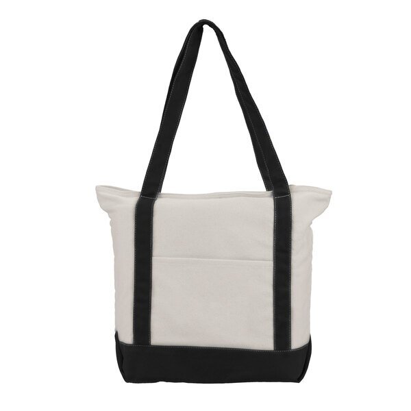 Zephyr Cotton Canvas Boat Tote Bag