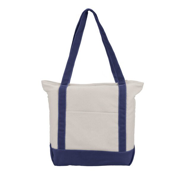 Zephyr Cotton Canvas Boat Tote Bag