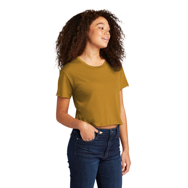 Next Level™ Festival Cali Poly/Cotton Ladies' Crop Tee