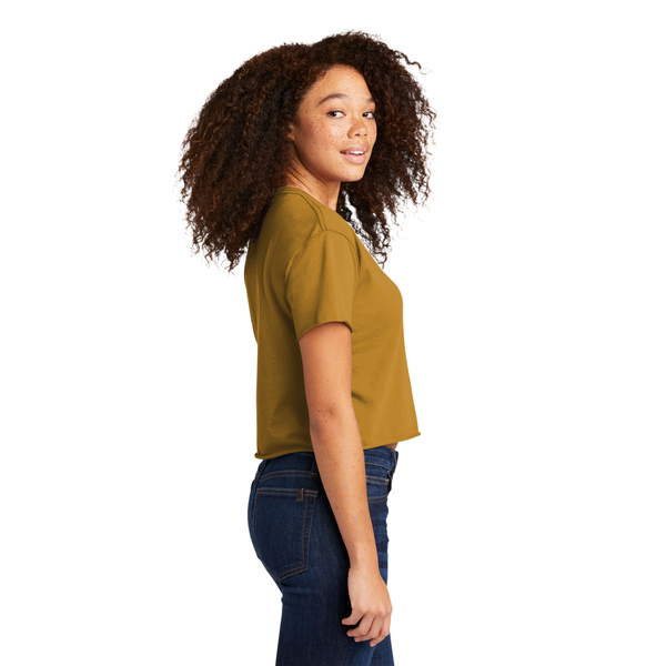 Next Level™ Festival Cali Poly/Cotton Ladies' Crop Tee