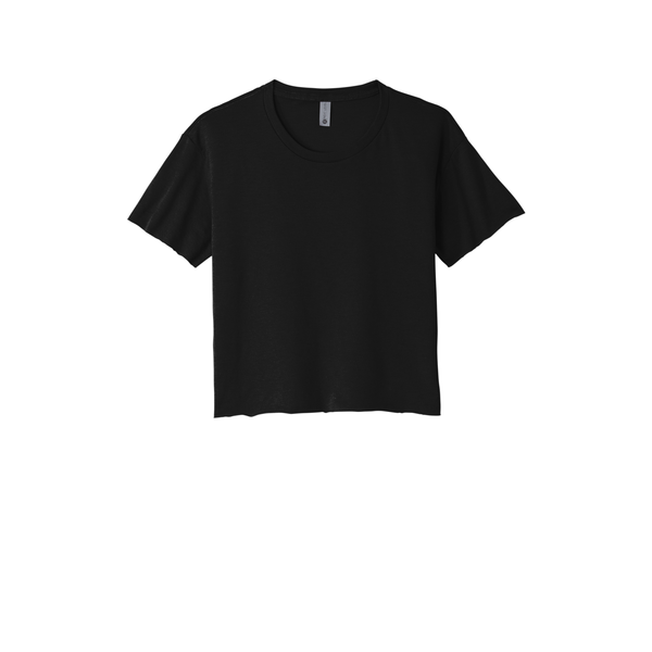 Next Level™ Festival Cali Poly/Cotton Ladies' Crop Tee