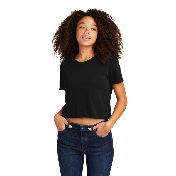 Next Level™ Festival Cali Poly/Cotton Ladies' Crop Tee