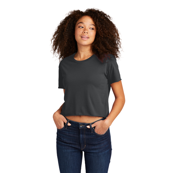 Next Level™ Festival Cali Poly/Cotton Ladies' Crop Tee