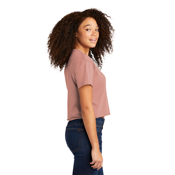 Next Level™ Festival Cali Poly/Cotton Ladies' Crop Tee