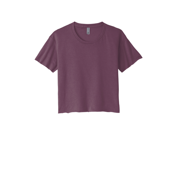 Next Level™ Festival Cali Poly/Cotton Ladies' Crop Tee