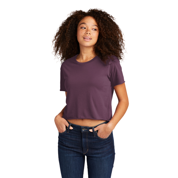 Next Level™ Festival Cali Poly/Cotton Ladies' Crop Tee