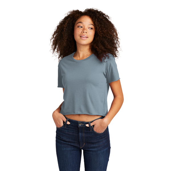 Next Level™ Festival Cali Poly/Cotton Ladies' Crop Tee