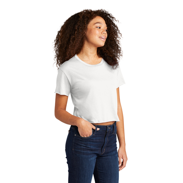 Next Level™ Festival Cali Poly/Cotton Ladies' Crop Tee