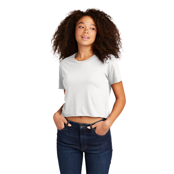 Next Level™ Festival Cali Poly/Cotton Ladies' Crop Tee